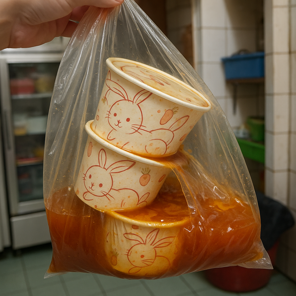 打翻照片